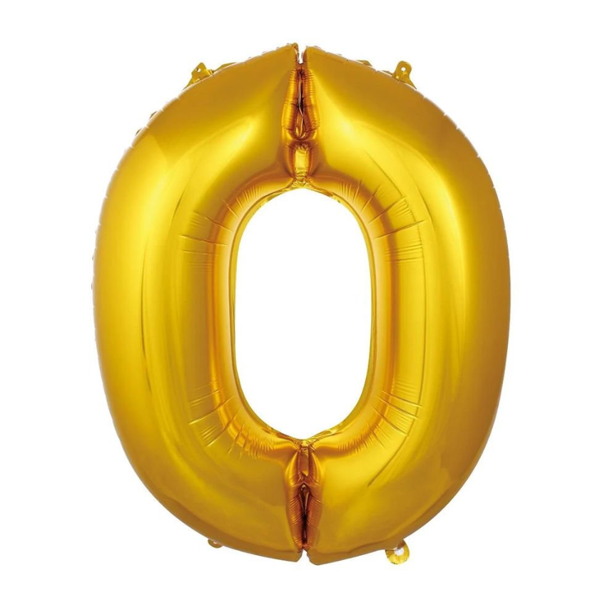 Folyo Balon Gold 0 34 İnç 76 Cm